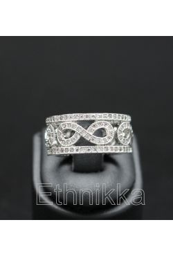 Bague en plaqué argent bijou oriental