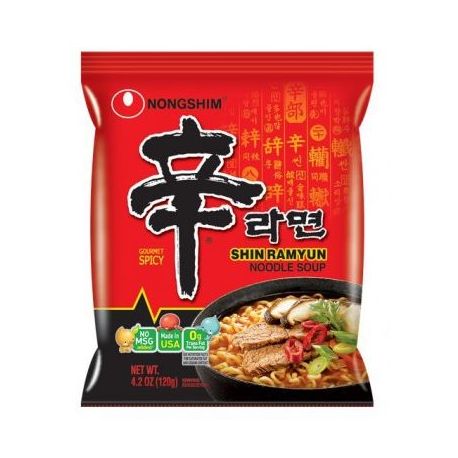 Soupes Nouilles instantanées Shin Ramyun Nongshim 120g