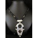 Collier ethnique pendentif Touareg