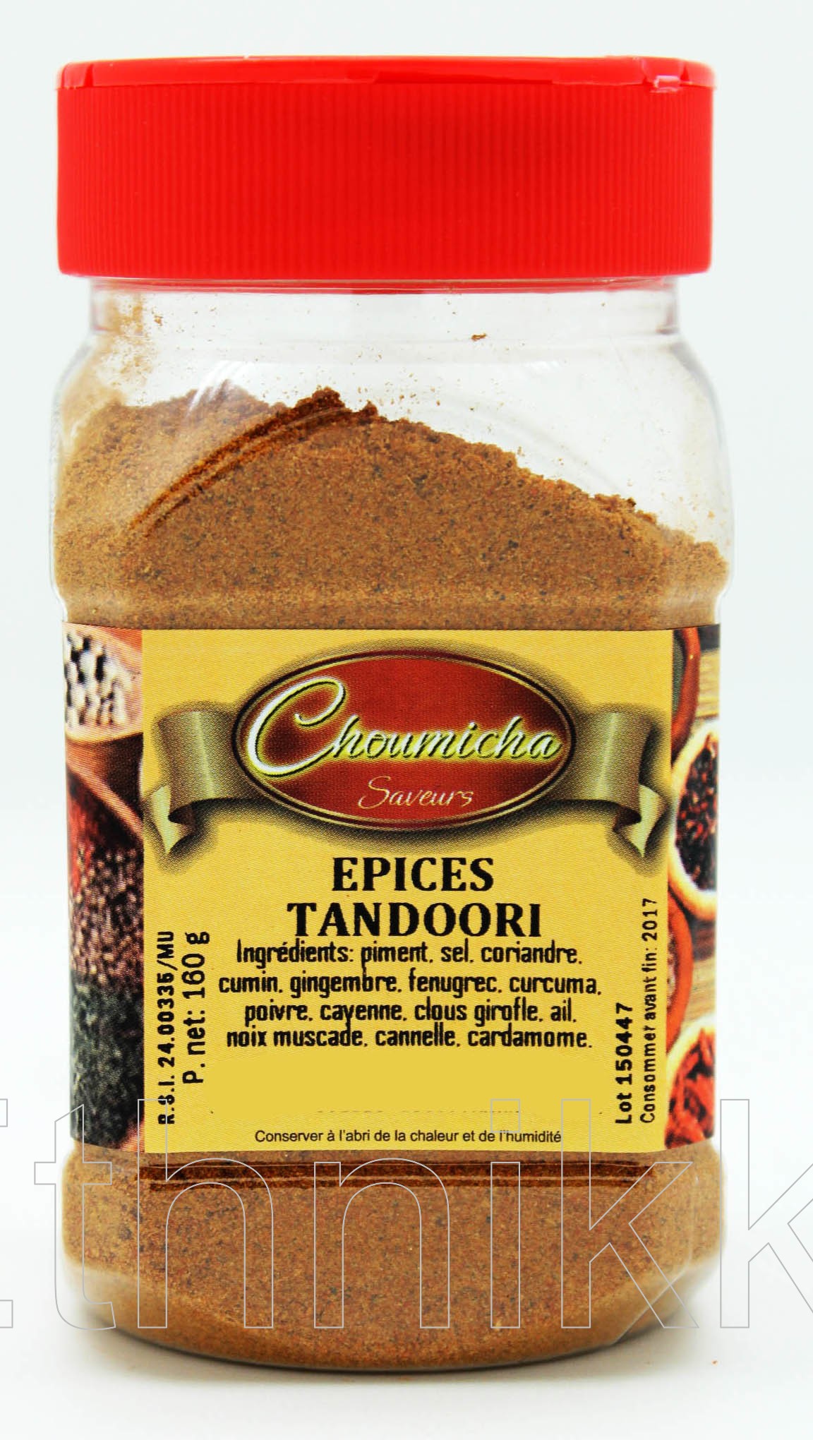 épices Tandoori - LA CONQUÊTE DES SAVEURS - 100 g